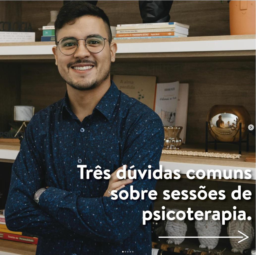 Postagem do instagram @psicologocarlosferreira